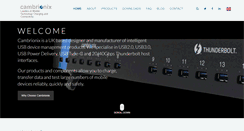 Desktop Screenshot of cambrionix.com